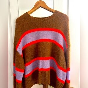 All Saints Striped Gini Sweater